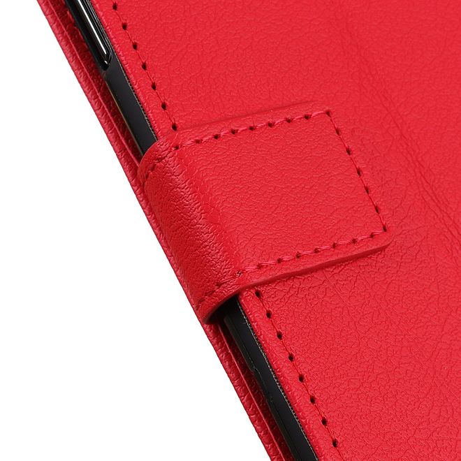 Huawei Honor 30 Handy Hülle - Classic III Leder Bookcover Series - rot