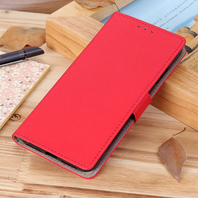 Huawei Honor 30 Handy Hülle - Classic III Leder Bookcover Series - rot