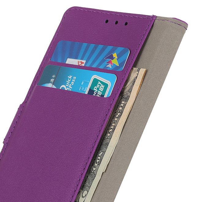 Huawei Honor 30 Handy Hülle - Classic III Leder Bookcover Series - purpur