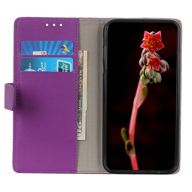 Huawei Honor 30 Handy Hülle - Classic III Leder Bookcover Series - purpur