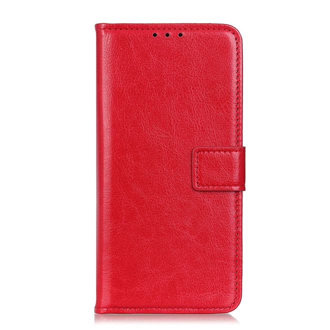 Huawei Honor 30 Pro / 30 Pro Plus Handyhülle - Crazy Horse III Leder Series Case - rot