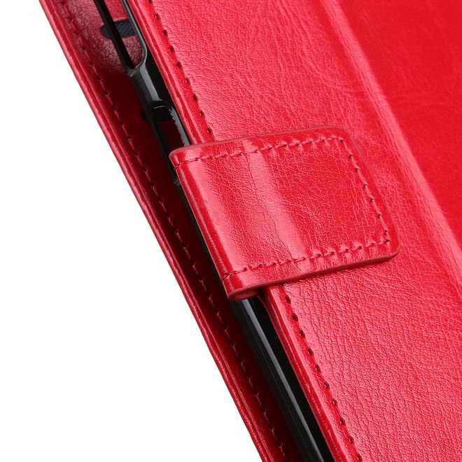 Huawei Honor 30 Pro / 30 Pro Plus Handyhülle - Crazy Horse III Leder Series Case - rot