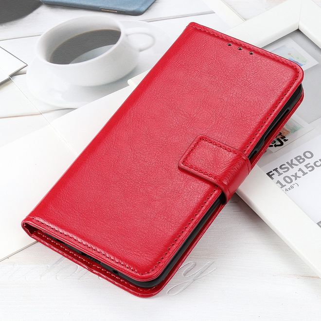 Huawei Honor 30 Pro / 30 Pro Plus Handyhülle - Crazy Horse III Leder Series Case - rot