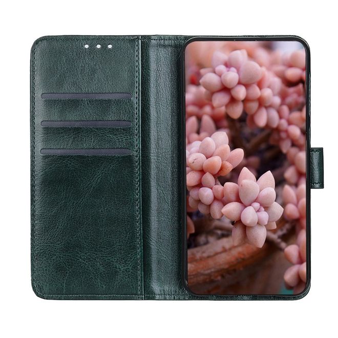 Huawei Honor 30 Pro / 30 Pro Plus Handyhülle - Crazy Horse III Leder Series Case - grün