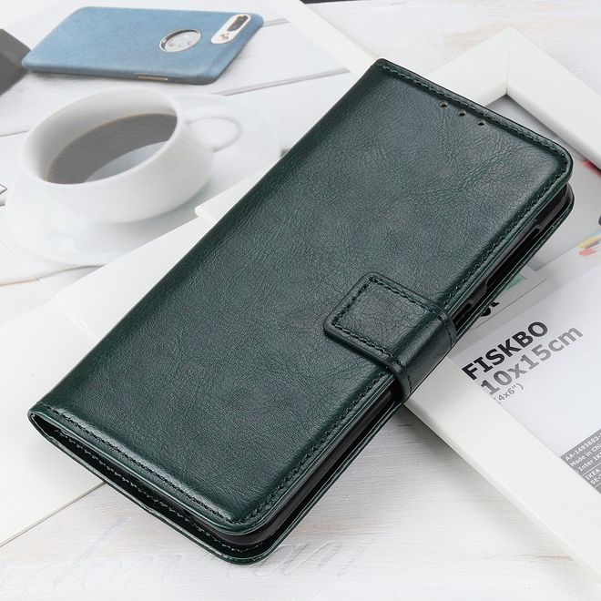 Huawei Honor 30 Pro / 30 Pro Plus Handyhülle - Crazy Horse III Leder Series Case - grün