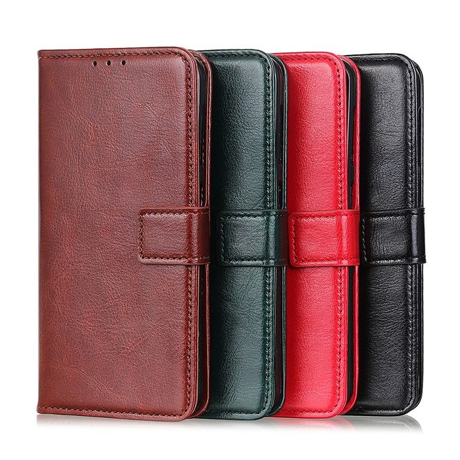 Huawei Honor 30 Pro / 30 Pro Plus Handyhülle - Crazy Horse III Leder Series Case - braun