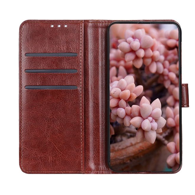 Huawei Honor 30 Pro / 30 Pro Plus Handyhülle - Crazy Horse III Leder Series Case - braun