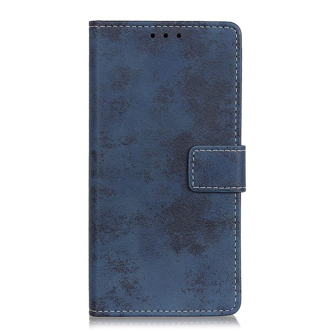 Huawei Honor 30 Pro / 30 Pro Plus Phone Case - Vintage Leather Bookcover Series - Blue