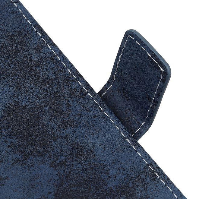 Huawei Honor 30 Pro / 30 Pro Plus Phone Case - Vintage Leather Bookcover Series - Blue