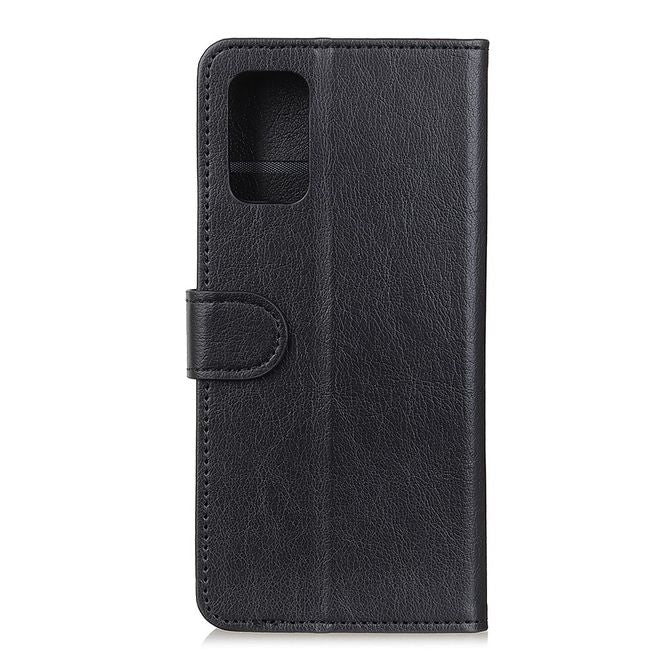 Huawei Honor 30 Pro / 30 Pro Plus Handy Hülle - Litchi IV Leder Bookcover Series - schwarz