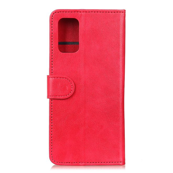 Huawei Honor 30 Pro / 30 Pro Plus Handy Hülle - Litchi IV Leder Bookcover Series - rot