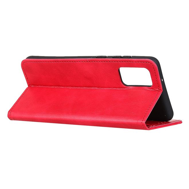 Huawei Honor 30 Pro / 30 Pro Plus Handy Hülle - Litchi IV Leder Bookcover Series - rot