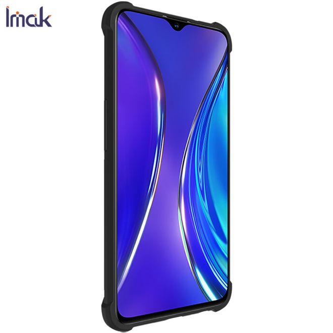 Imak - Oppo Realme XT / X2 Handyhülle - Case aus TPU Plastik - inklusive Schutzglas - schwarz