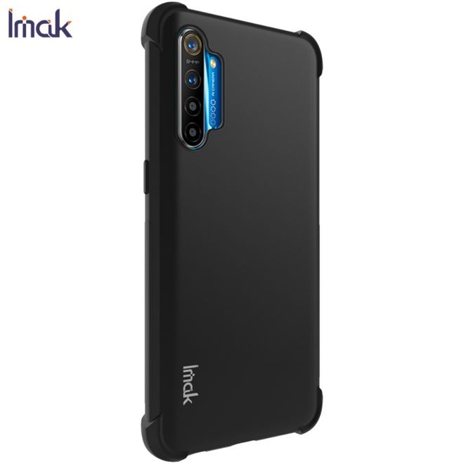 Imak - Oppo Realme XT / X2 Handyhülle - Case aus TPU Plastik - inklusive Schutzglas - schwarz