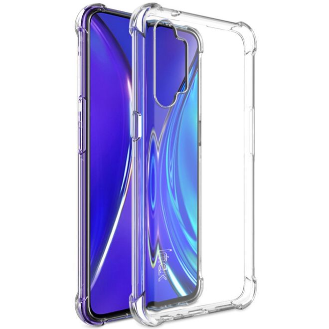 Imak - Oppo Realme XT / X2 Handyhülle - Case aus TPU Plastik - inklusive Schutzglas - transparent