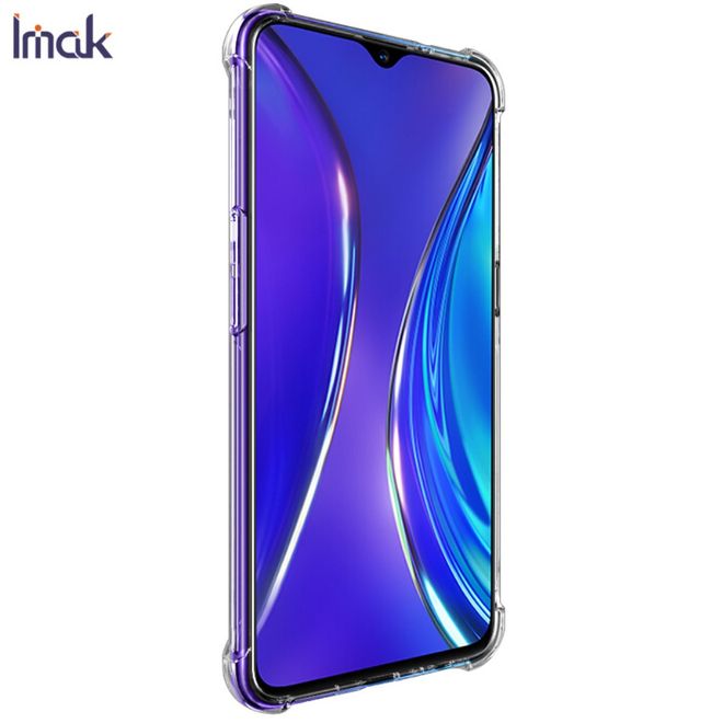 Imak - Oppo Realme XT / X2 Handyhülle - Case aus TPU Plastik - inklusive Schutzglas - transparent