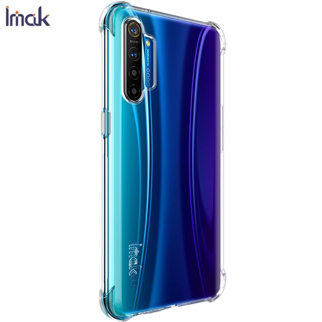 Imak - Oppo Realme XT / X2 Handyhülle - Case aus TPU Plastik - inklusive Schutzglas - transparent