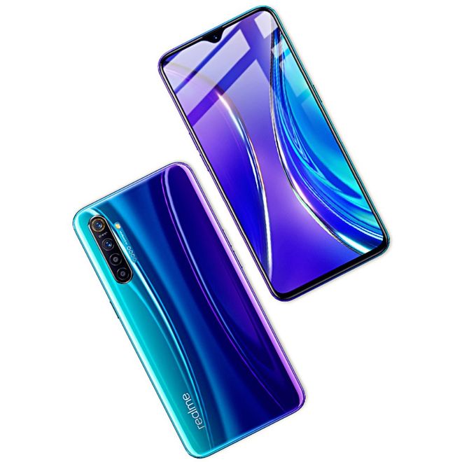 Imak - Oppo Realme XT / X2 Schutzglas Displayschutz - Pro+ Series - Panzer Glas - schwarz