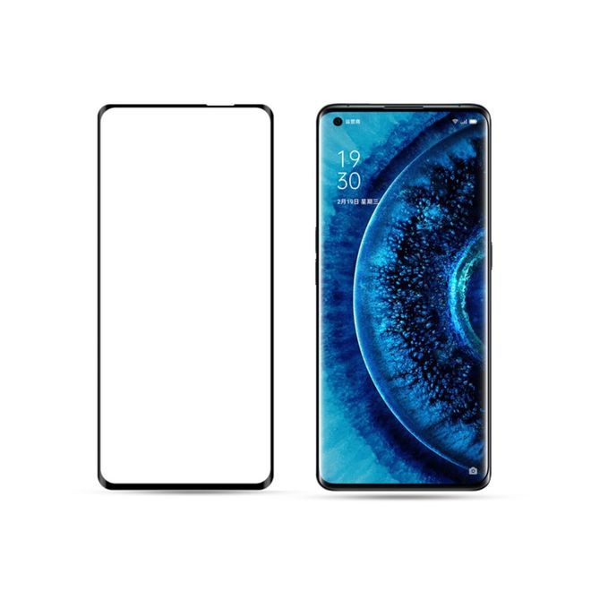 Amorus - Oppo Find X2 Pro Schutzglas Displayschutz - Panzer glas