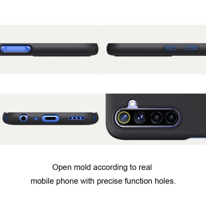 Nillkin - Oppo Realme 6 Hülle - Plastik Case - Super Frosted Shield Series - schwarz