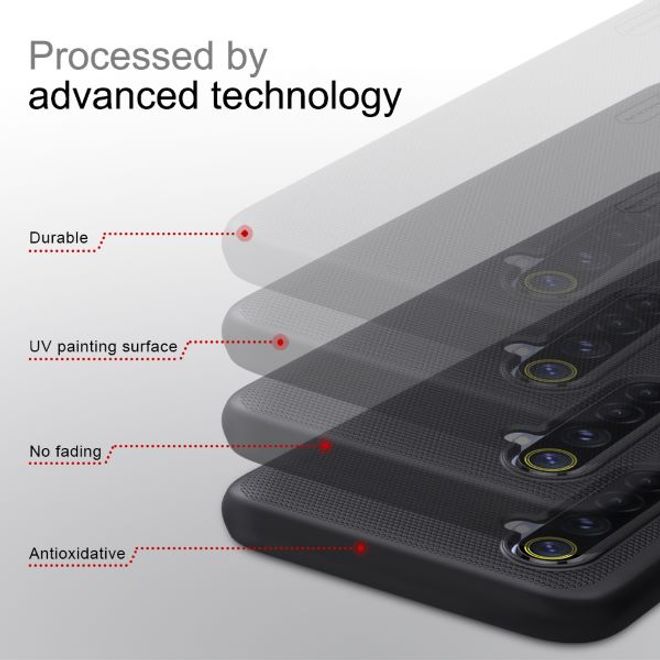 Nillkin - Oppo Realme 6 Hülle - Plastik Case - Super Frosted Shield Series - schwarz