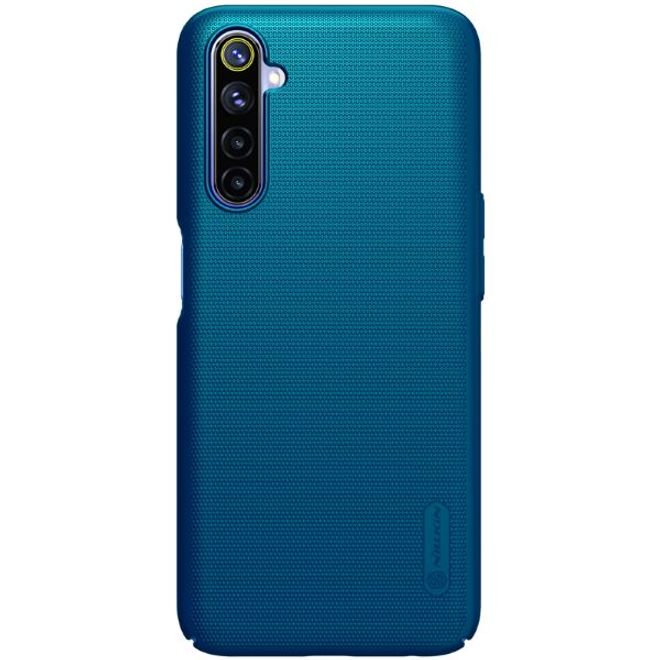 Nillkin - Oppo Realme 6 Hülle - Plastik Case - Super Frosted Shield Series - blau