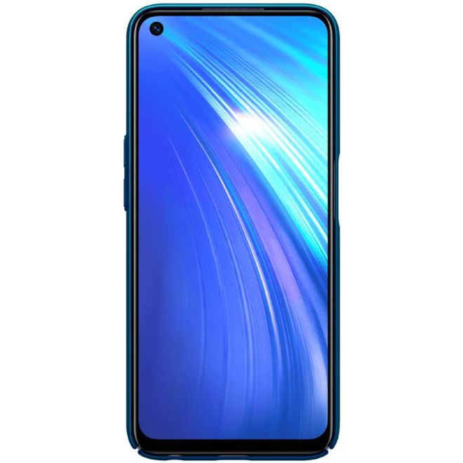 Nillkin - Oppo Realme 6 Hülle - Plastik Case - Super Frosted Shield Series - blau