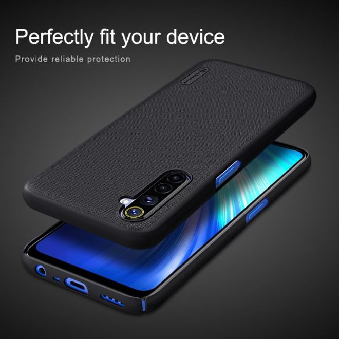 Nillkin - Oppo Realme 6 Hülle - Plastik Case - Super Frosted Shield Series - blau