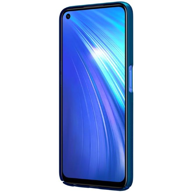 Nillkin - Oppo Realme 6 Hülle - Plastik Case - Super Frosted Shield Series - blau
