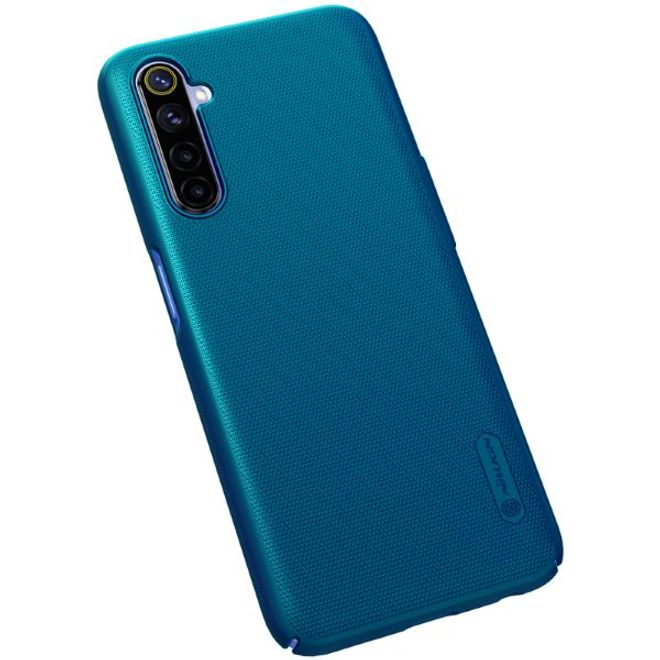 Nillkin - Oppo Realme 6 Hülle - Plastik Case - Super Frosted Shield Series - blau