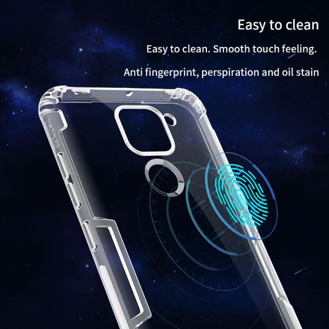 Nillkin - Xiaomi Redmi Note 9 Hülle - Case aus elastischem Plastik - Nature Soft Series - transparent