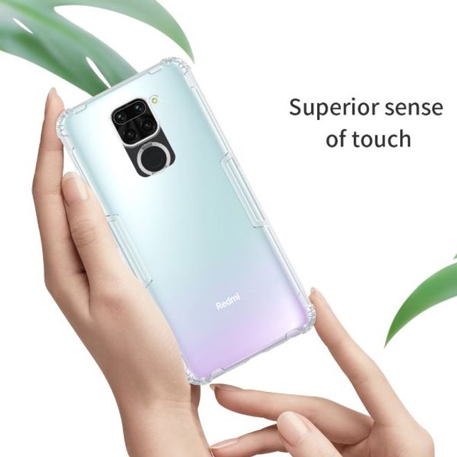 Nillkin - Xiaomi Redmi Note 9 Hülle - Case aus elastischem Plastik - Nature Soft Series - transparent