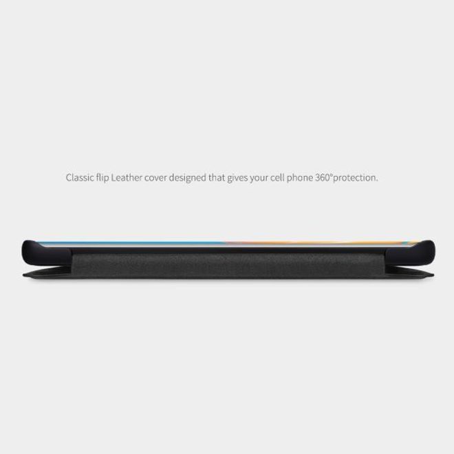 Nillkin - Huawei P40 Pro Plus Hülle - Leder Book Case - Qin Series - schwarz