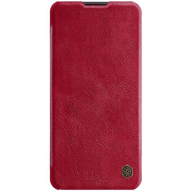 Nillkin - Samsung Galaxy A21s Hülle - Leder Book Case - Qin Series - rot