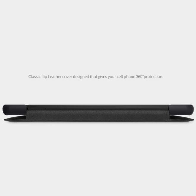 Nillkin - Samsung Galaxy A21s Hülle - Leder Book Case - Qin Series - rot