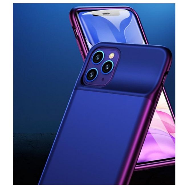 USAMS - iPhone 11 Pro Akku Case 3500mAh  - 2 in 1 TPU Hülle und Power Bank - schwarz