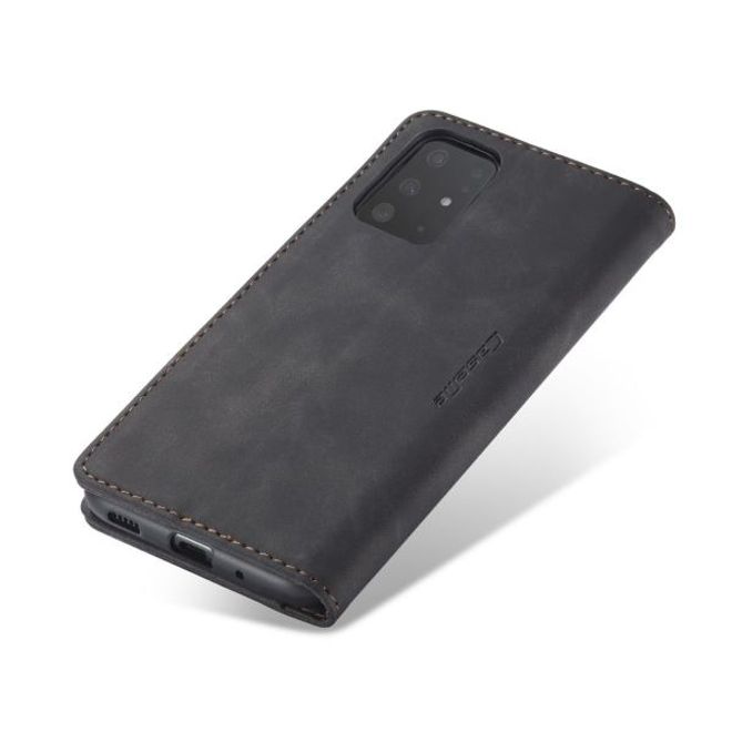 Caseme - Samsung Galaxy S20 Hülle - Leder Flip Wallet Case - schwarz