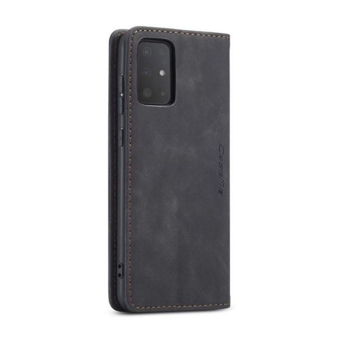 Caseme - Samsung Galaxy S20 Ultra Hülle - Leder Flip Wallet Case - schwarz