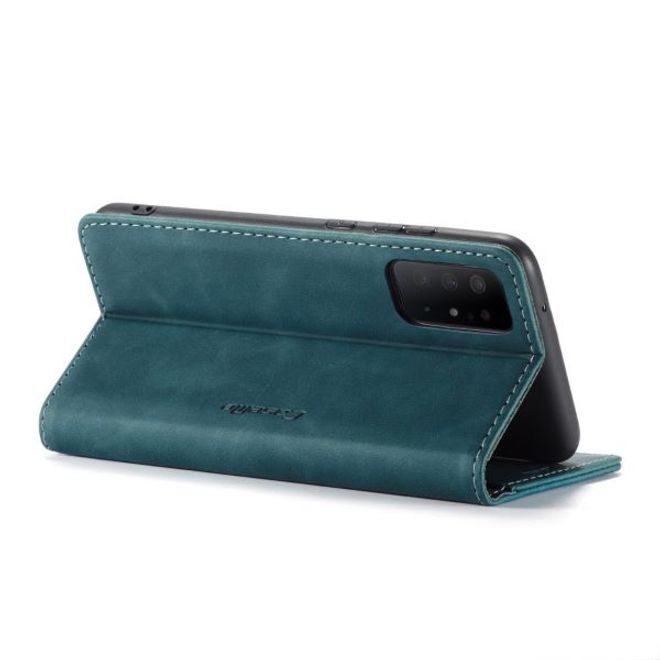 Caseme - Samsung Galaxy S20 Ultra Hülle - Leder Flip Wallet Case - blau