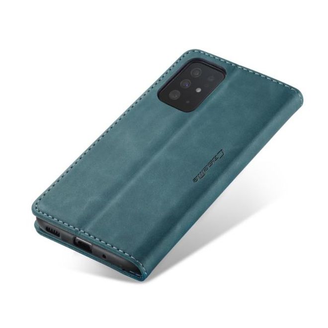 Caseme - Samsung Galaxy S20 Ultra Hülle - Leder Flip Wallet Case - blau