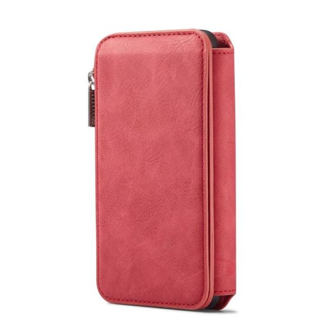 Caseme - Samsung Galaxy S20+ Handy Hülle - Leder Etui mit abnehmbarer Plastik Hülle - rot