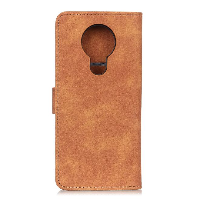 Nokia 5.3 Handy Hülle - Classic IV Leder Bookcover Series - braun