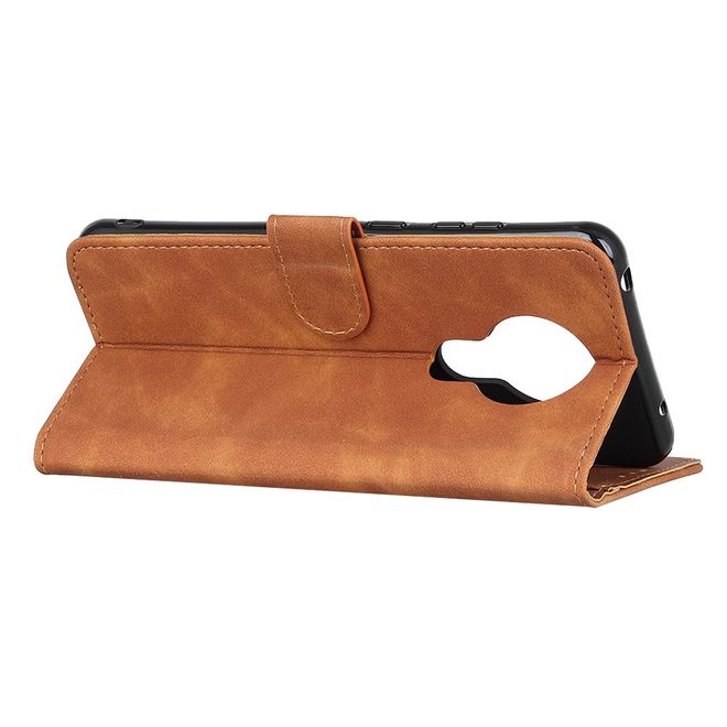 Nokia 5.3 Handy Hülle - Classic IV Leder Bookcover Series - braun