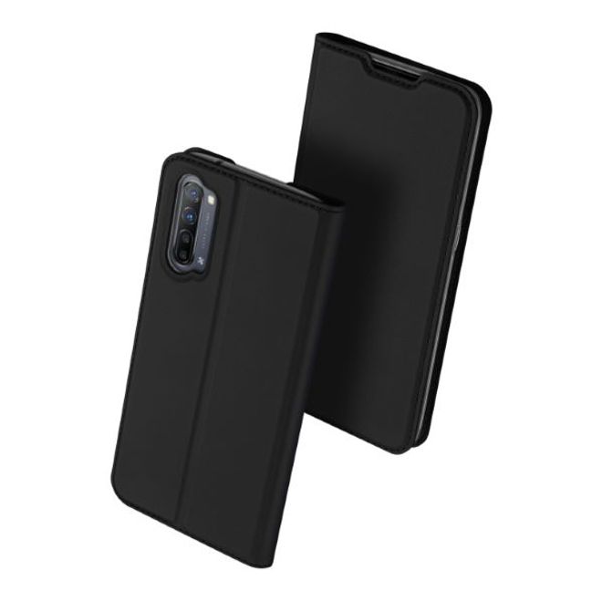 Dux Ducis - Oppo Find X2 Lite Hülle - Handy Bookcover - Skin Pro Series - schwarz