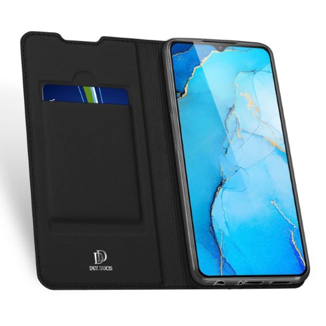 Dux Ducis - Oppo Find X2 Lite Hülle - Handy Bookcover - Skin Pro Series - schwarz