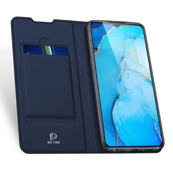 Dux Ducis - Oppo Find X2 Lite Hülle - Handy Bookcover - Skin Pro Series - blau