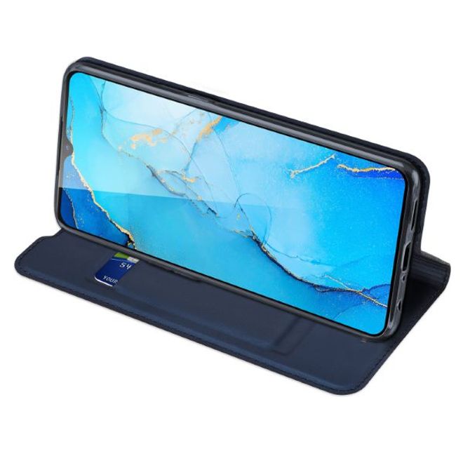 Dux Ducis - Oppo Find X2 Lite Hülle - Handy Bookcover - Skin Pro Series - blau