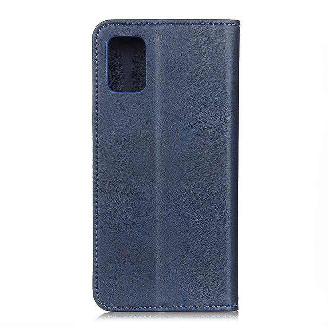 Huawei P40 Pro Plus Handy Hülle - Classic V Leder Bookcover Series - blau