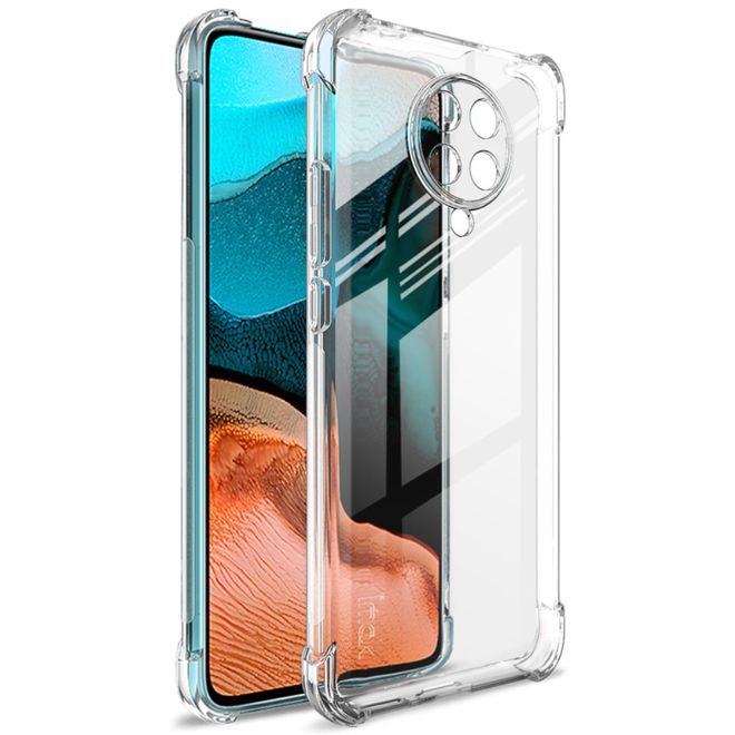 Imak - Xiaomi Poco F2 Pro Hülle - Robustes Softcase aus TPU - inkl. Schutzfolie - transparent