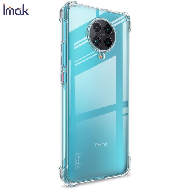 Imak - Xiaomi Poco F2 Pro Hülle - Robustes Softcase aus TPU - inkl. Schutzfolie - transparent